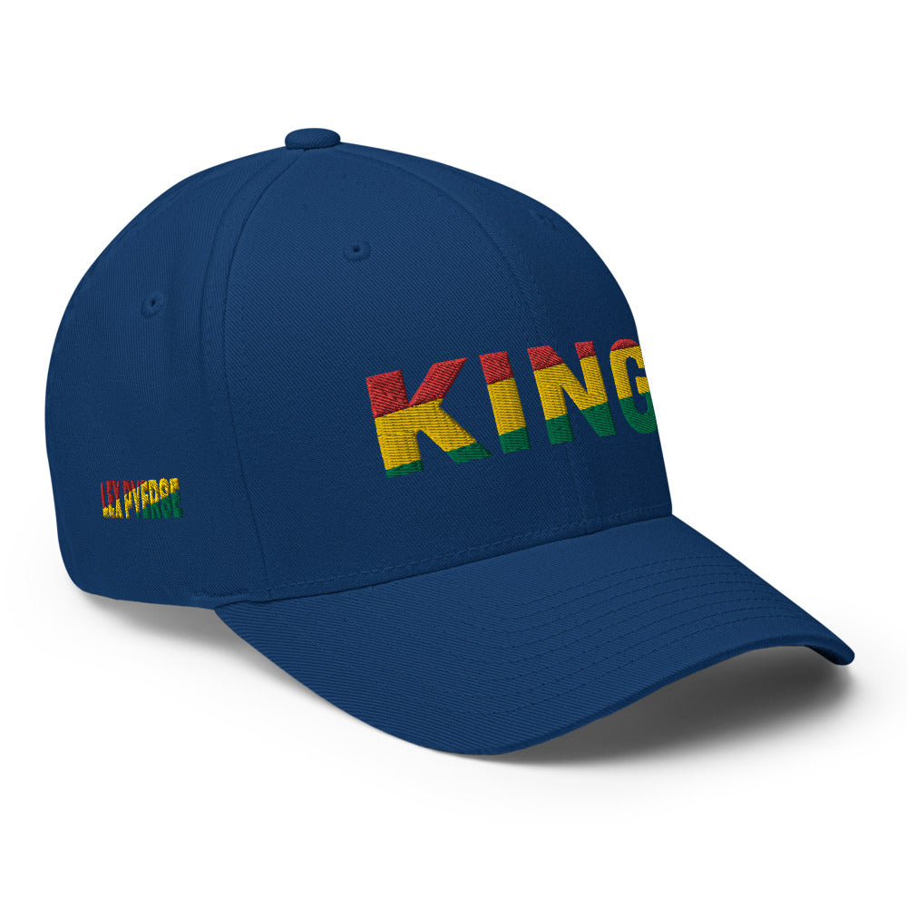 KING Pan African Colored Fitted Structured Twill Cap