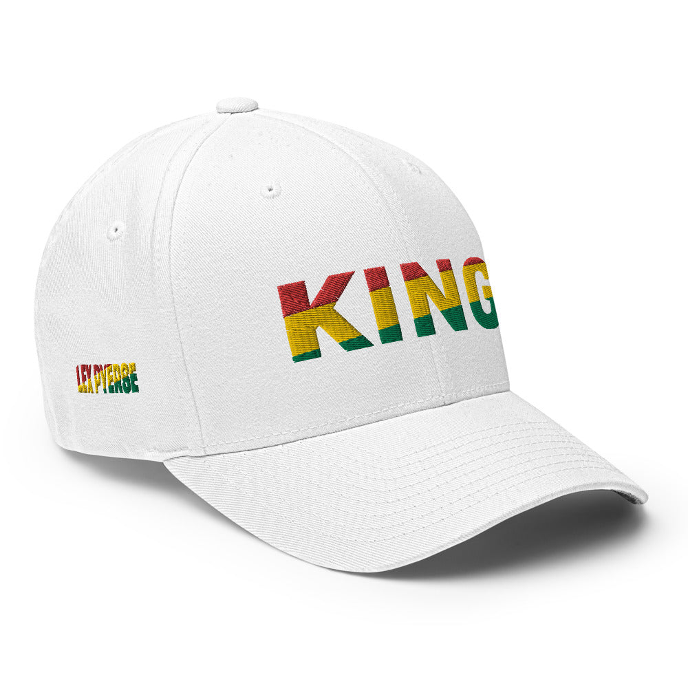 KING Pan African Colored Fitted Structured Twill Cap