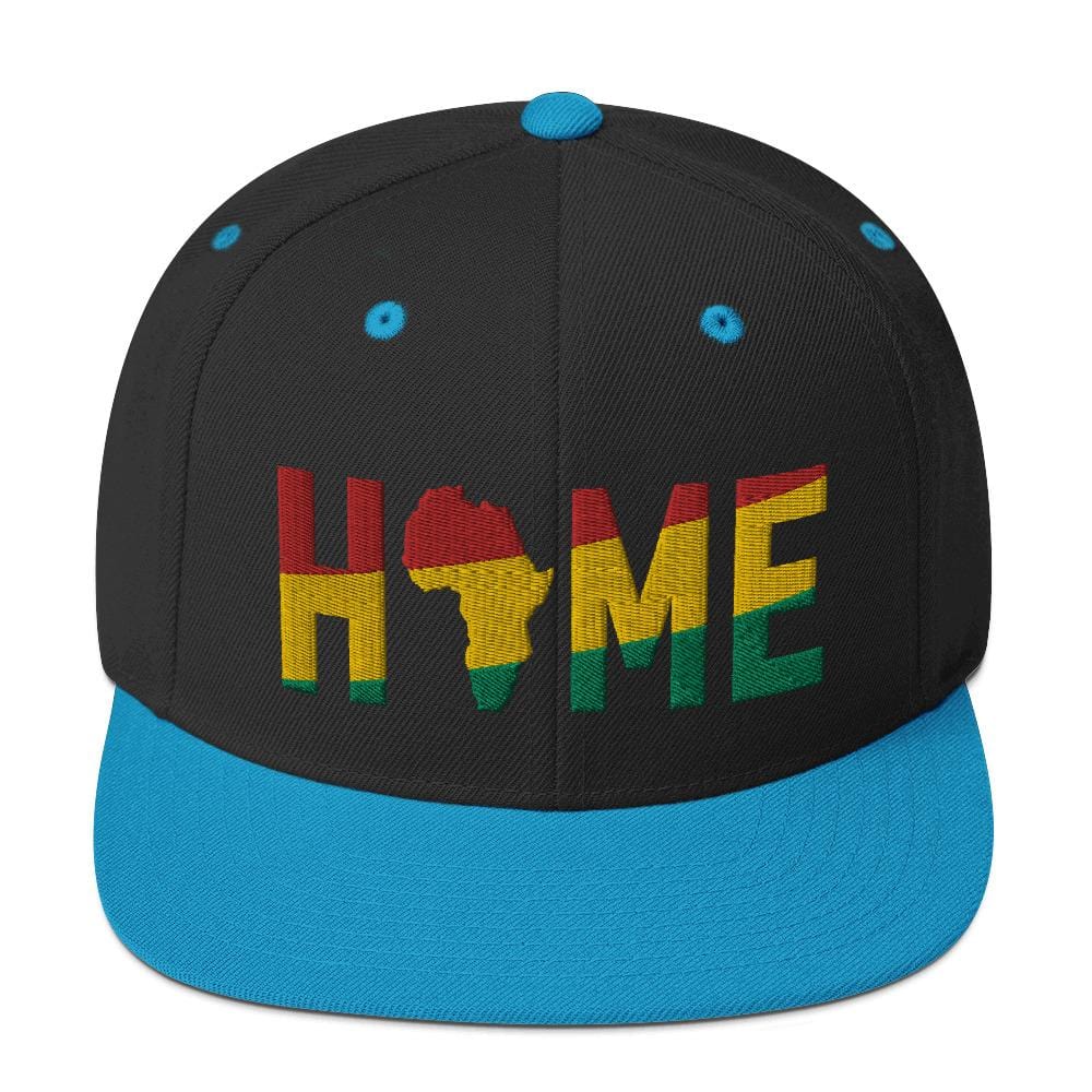HOME Africa Silhouette Short-Sleeve Snapback Hat - pyerses-bookstore-and-clothing.myshopify.com