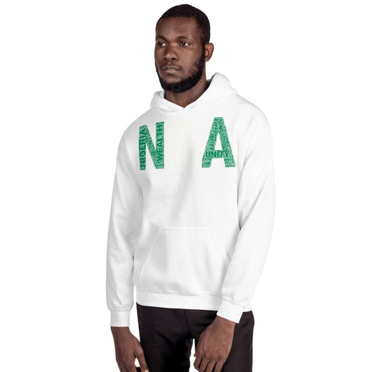 NIGERIA NGA National Flag Inspired Unisex Hoodie - pyerses-bookstore-and-clothing.myshopify.com