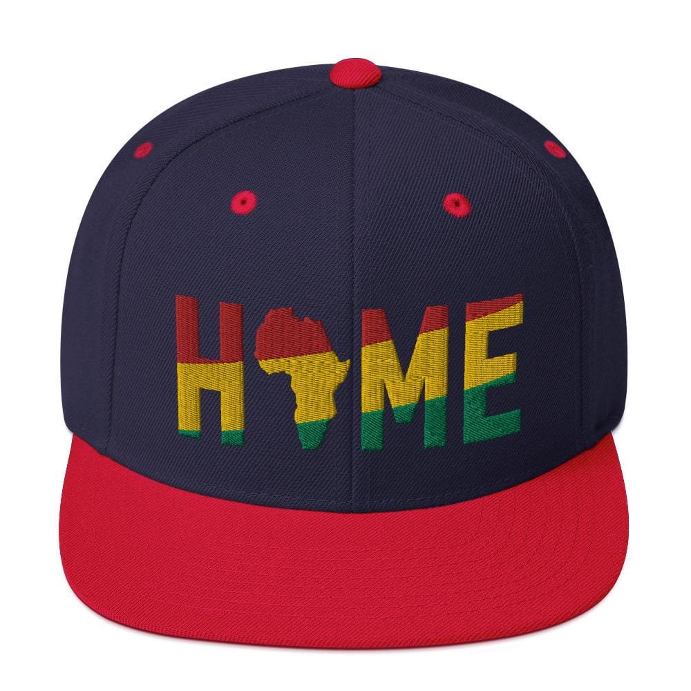 HOME Africa Silhouette Short-Sleeve Snapback Hat - pyerses-bookstore-and-clothing.myshopify.com