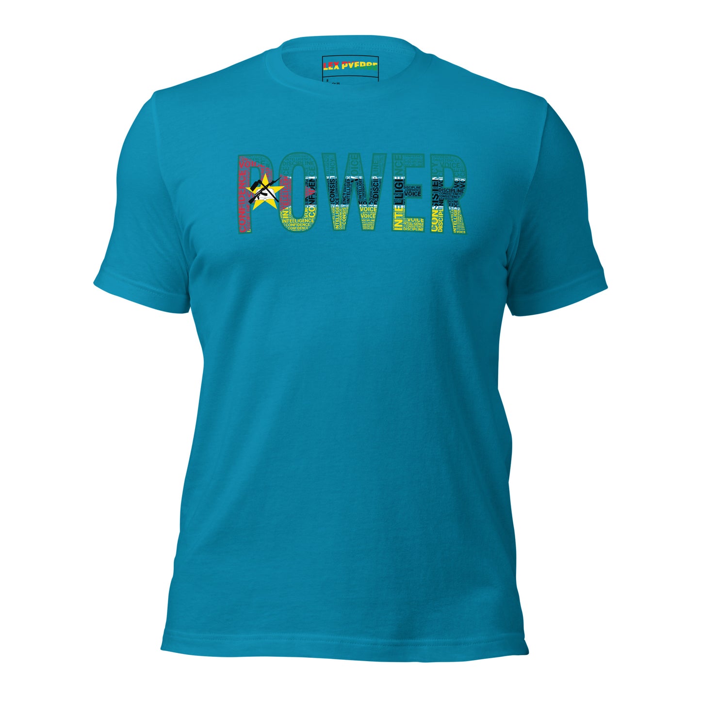 POWER Mozambique Inspired Unisex t-shirt
