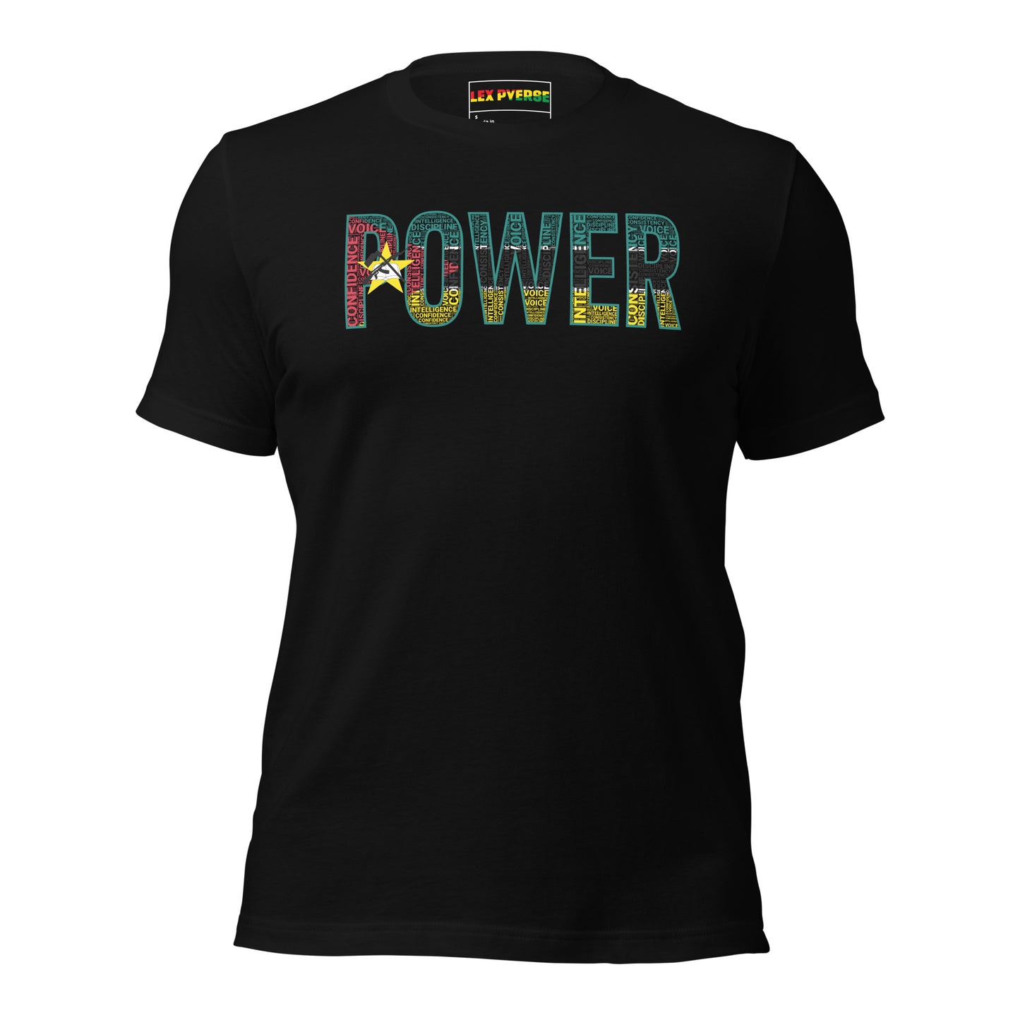 POWER Mozambique Inspired Unisex t-shirt