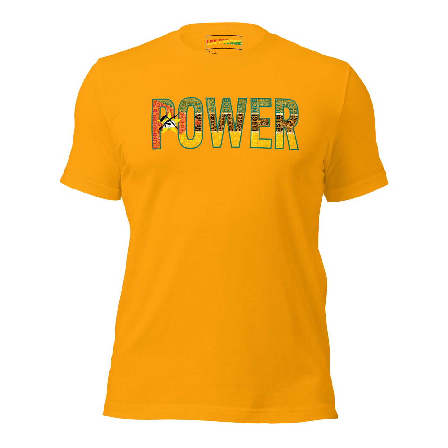 POWER Mozambique Inspired Unisex t-shirt