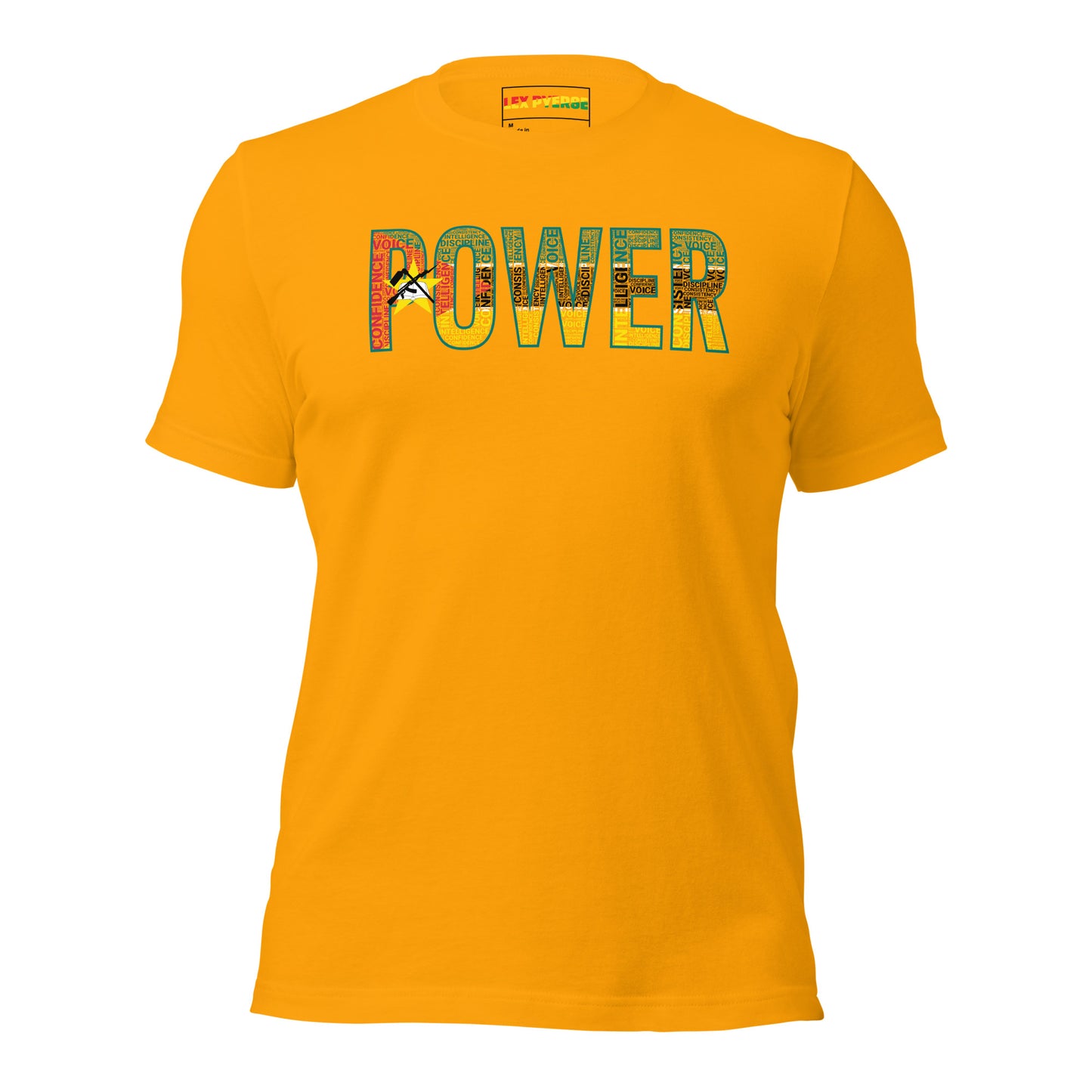 POWER Mozambique Inspired Unisex t-shirt
