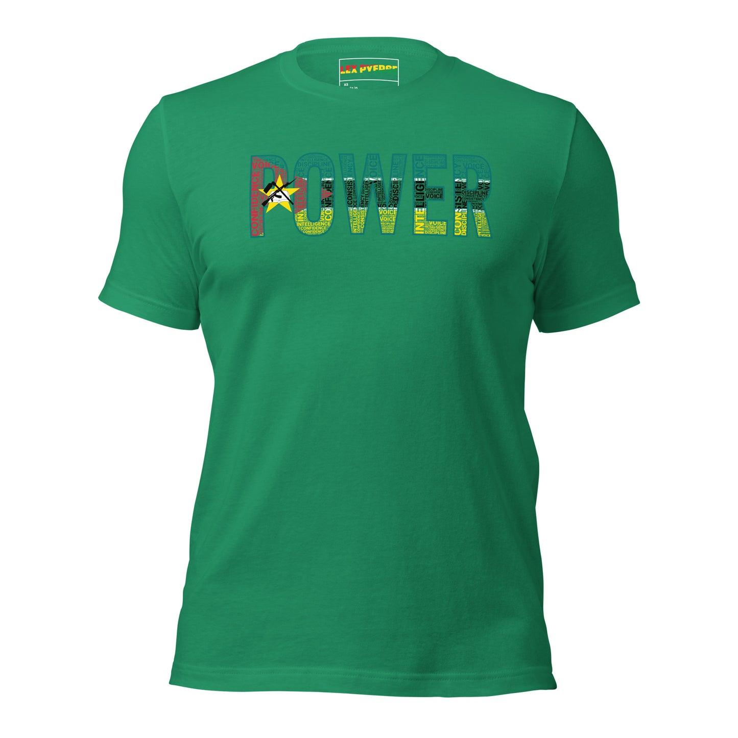 POWER Mozambique Inspired Unisex t-shirt