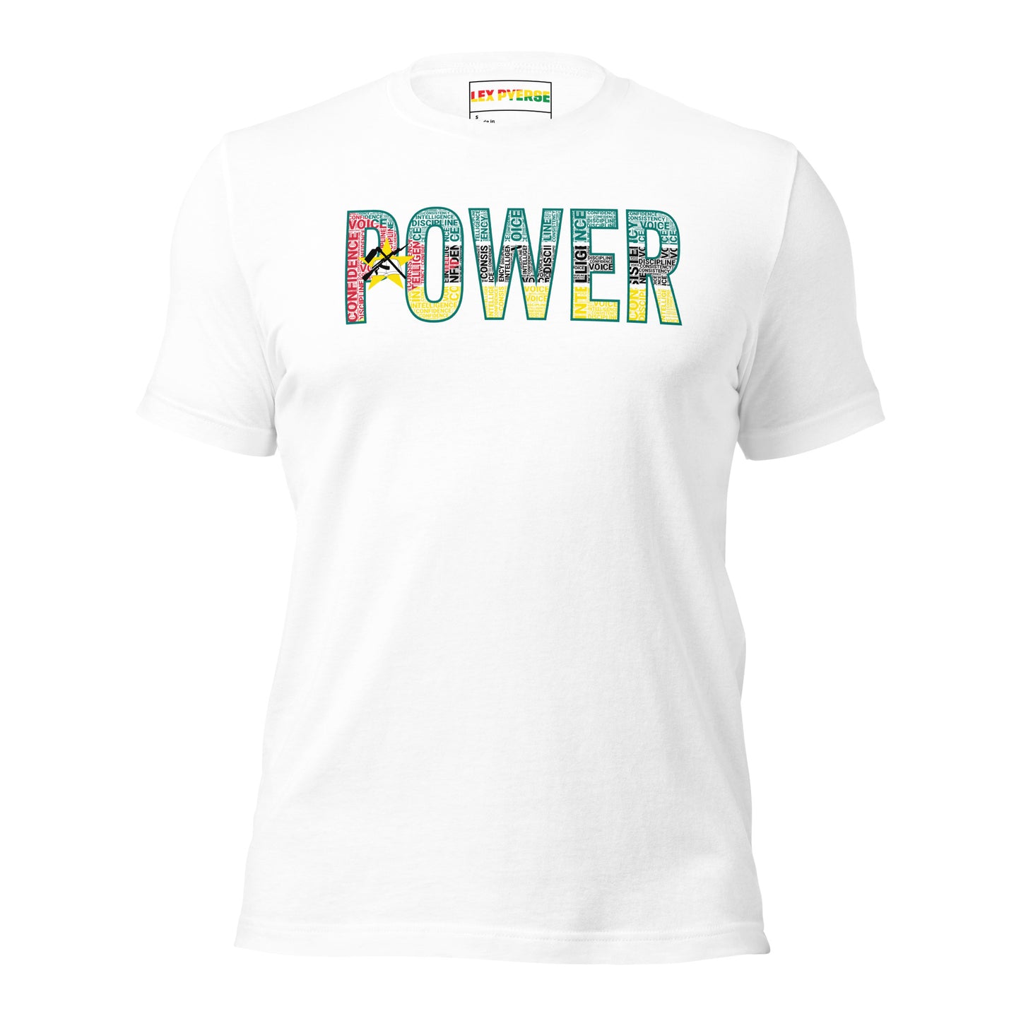 POWER Mozambique Inspired Unisex t-shirt