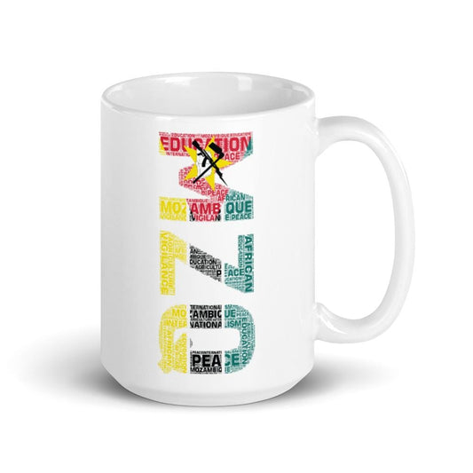 Mozambique Nation Flag Inspired Mug