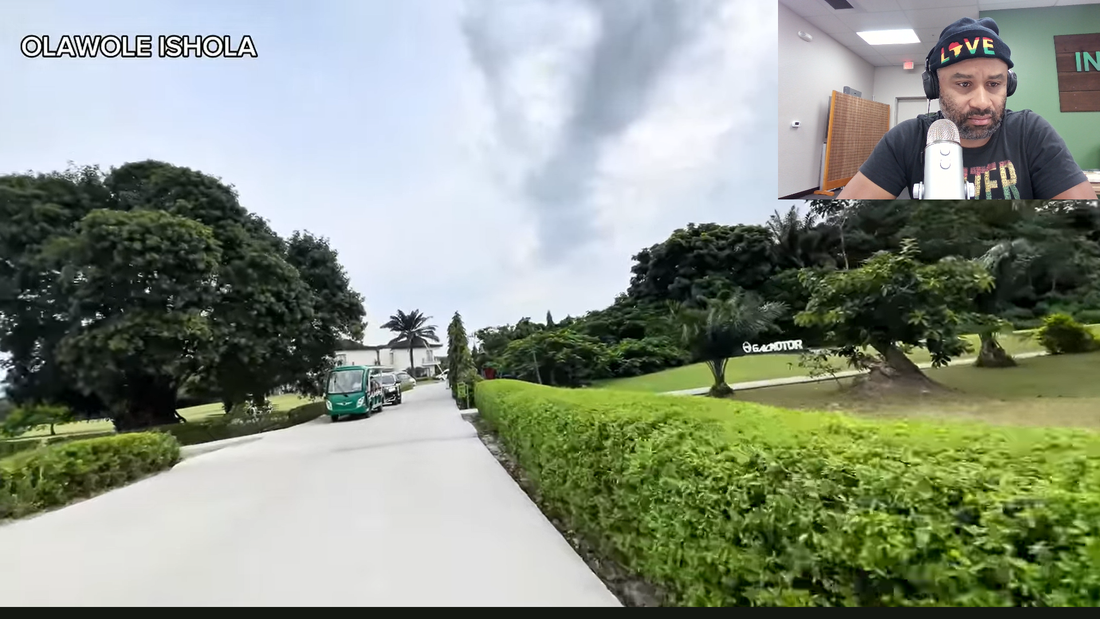 REACTION | I Found a Hidden Paradise in Lagos | Nigeria’s Best Resort Estate | Lex Pyerse Clothing