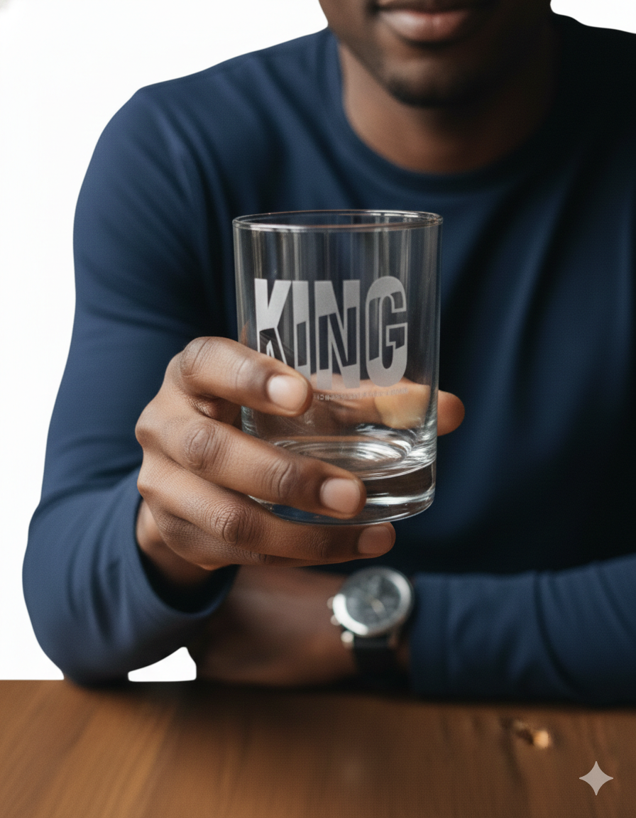 KING Whiskey Glass