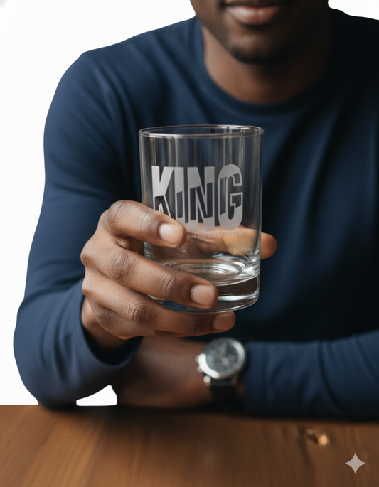 KING Whiskey Glass