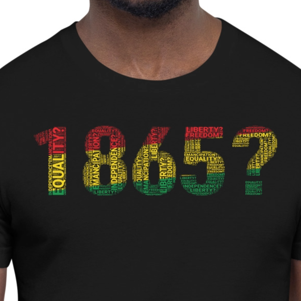 1865? Pan African Colored Inspired Unisex T-shirt
