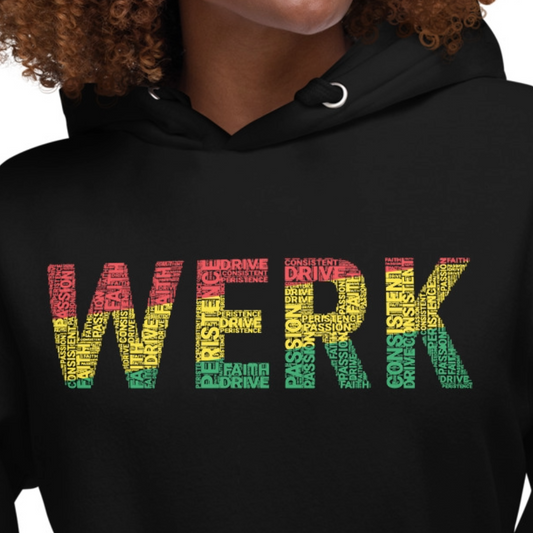 WERK Word Cluster Women's Short Sleeve T-Shirt