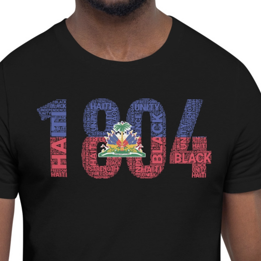 HAITI 1804 INDEPEDENCE INSPIRED Short-Sleeve Unisex T-Shirt