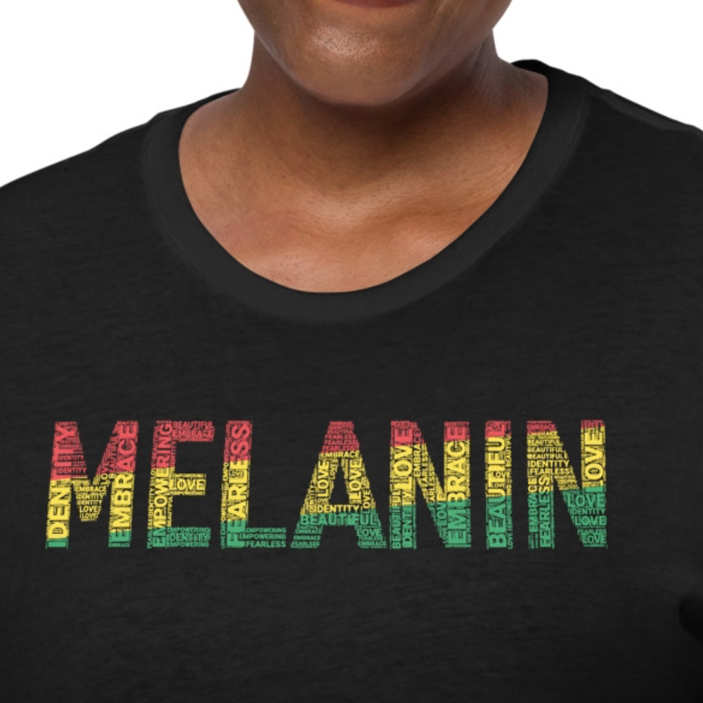 MELANIN Pan African Inspired Short-Sleeve Unisex T-Shirt
