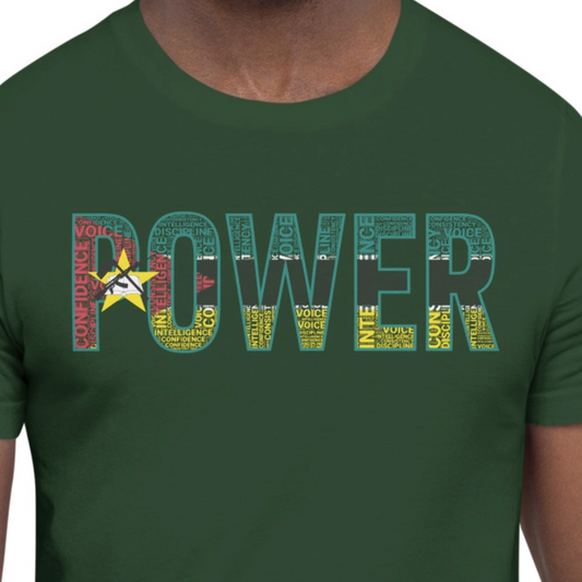 POWER Mozambique Inspired Unisex T-Shirt