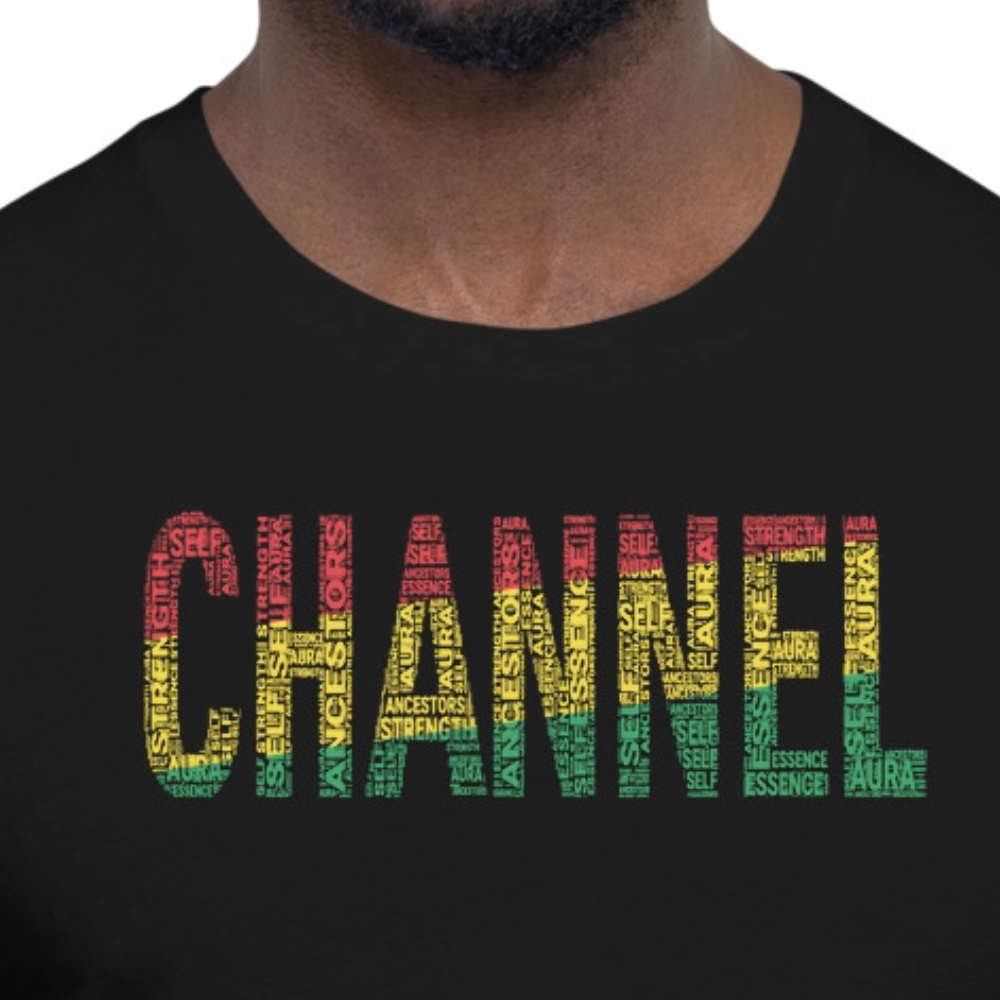 CHANNEL Pan-African Colored Short-Sleeve Unisex T-Shirt