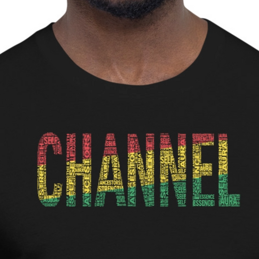 CHANNEL Pan-African Colored Short-Sleeve Unisex T-Shirt