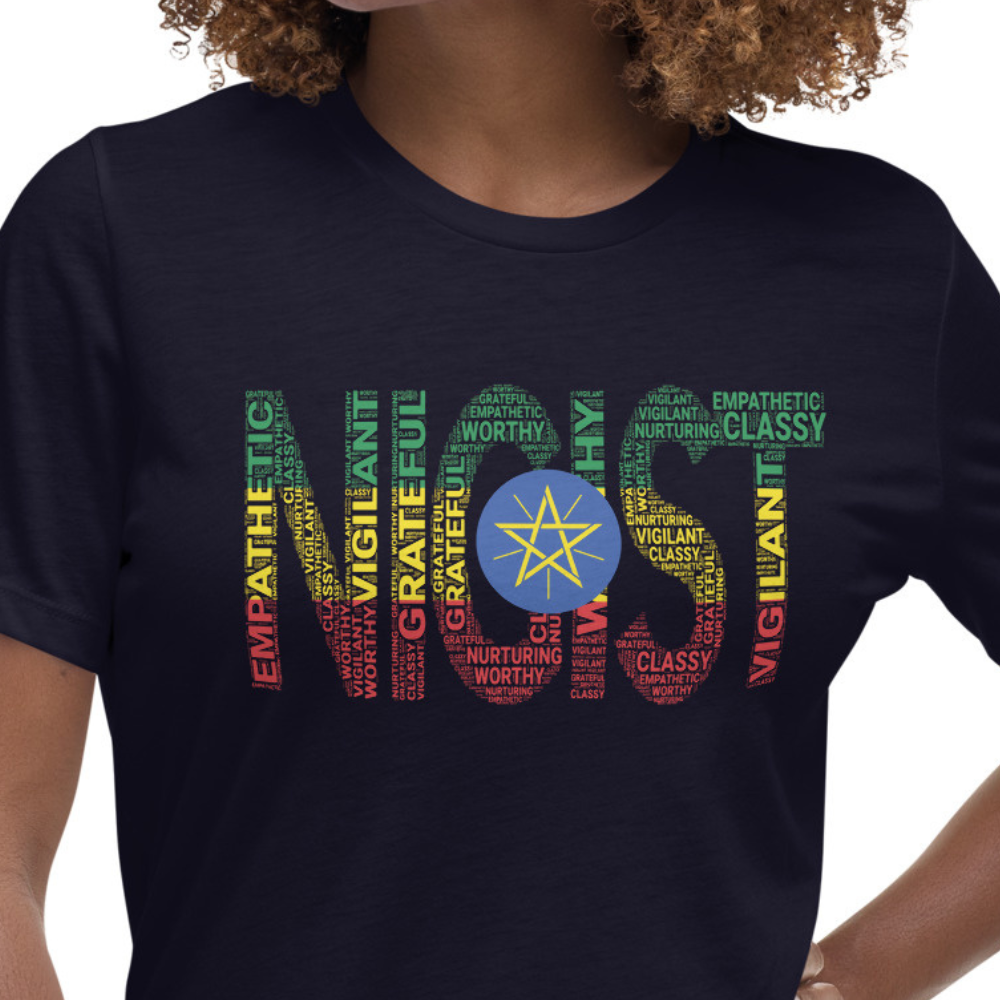 ETHIOPIA NIGIST (QUEEN) Women's Relaxed T-Shirt