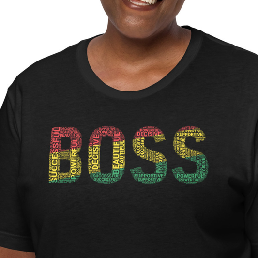 BOSS Word Cluster Unisex T-Shirt