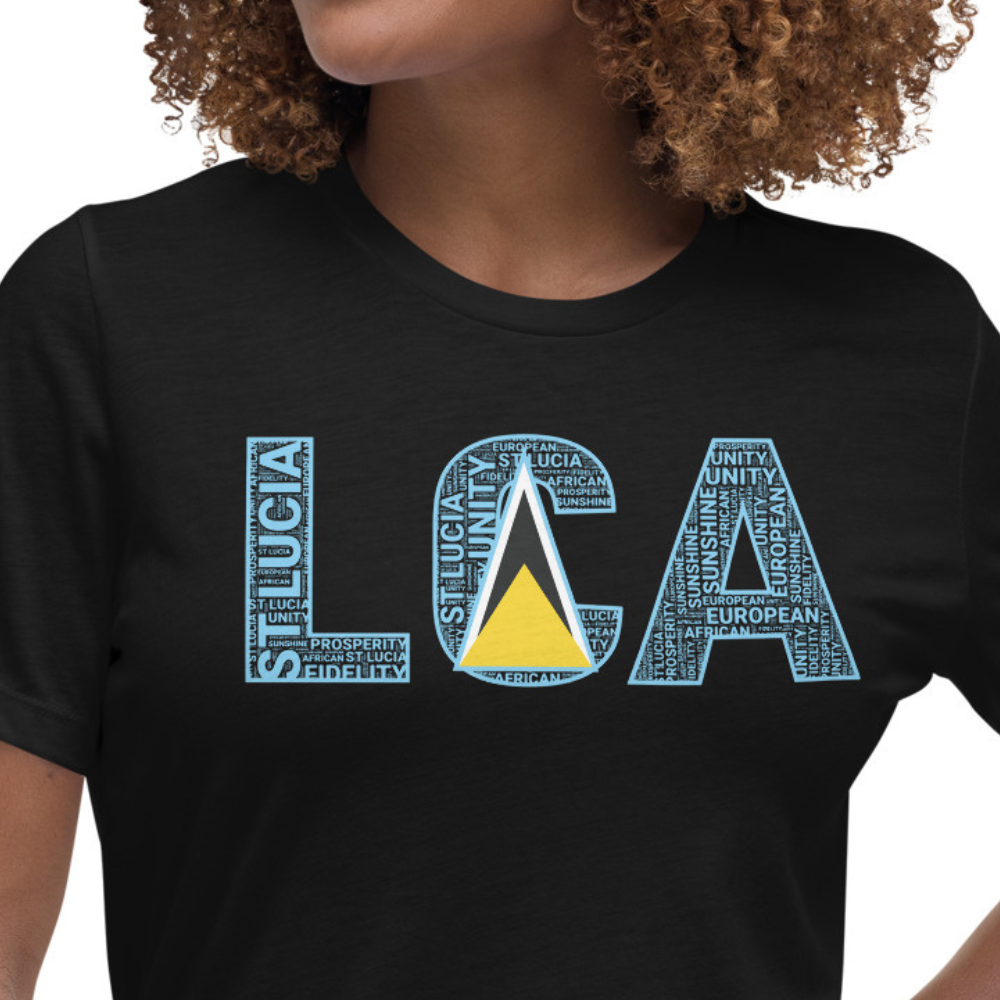 ST. LUCIA Women's Relaxed T-Shirt