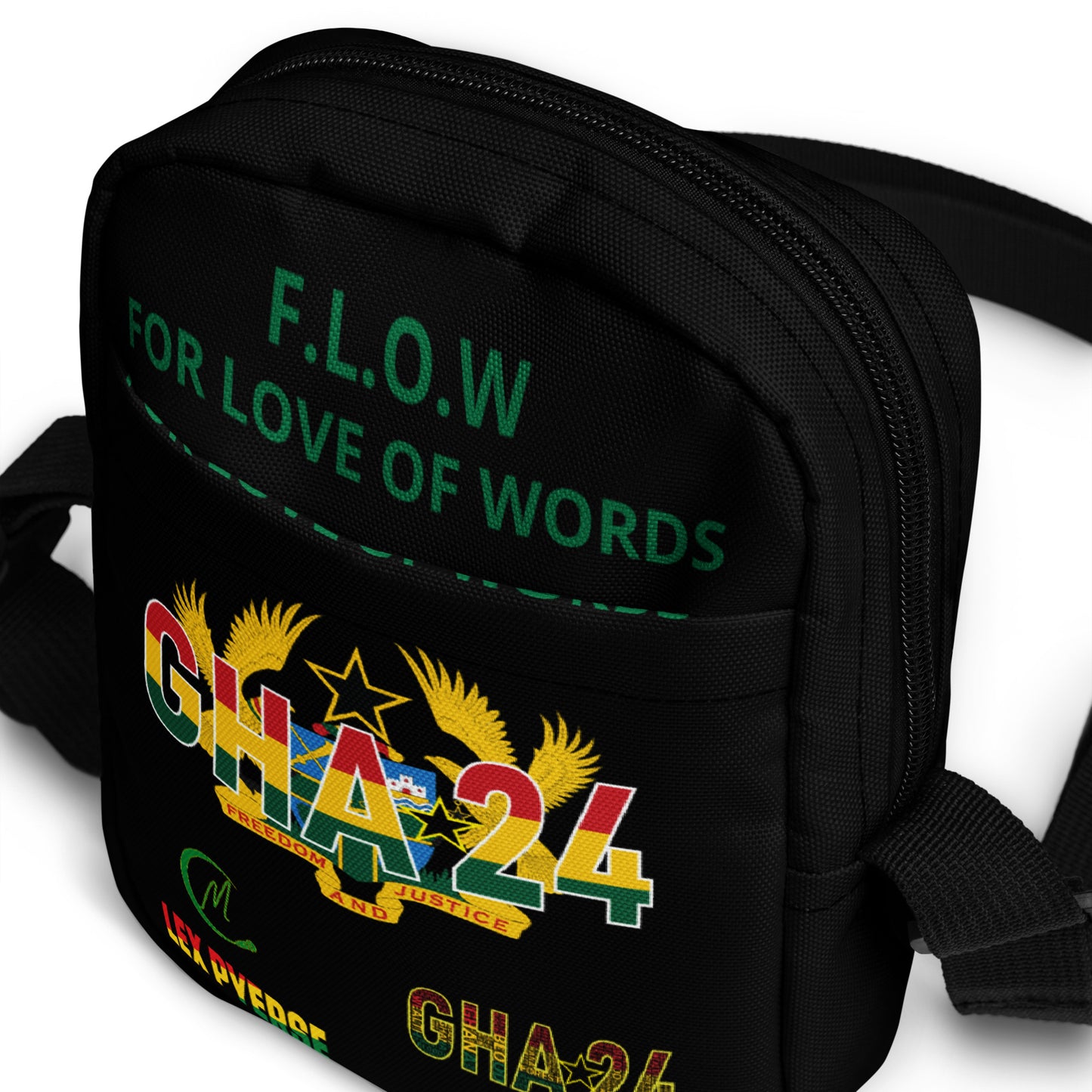 GHANA 24 FLOW INTERNATIONAL Utility crossbody bag