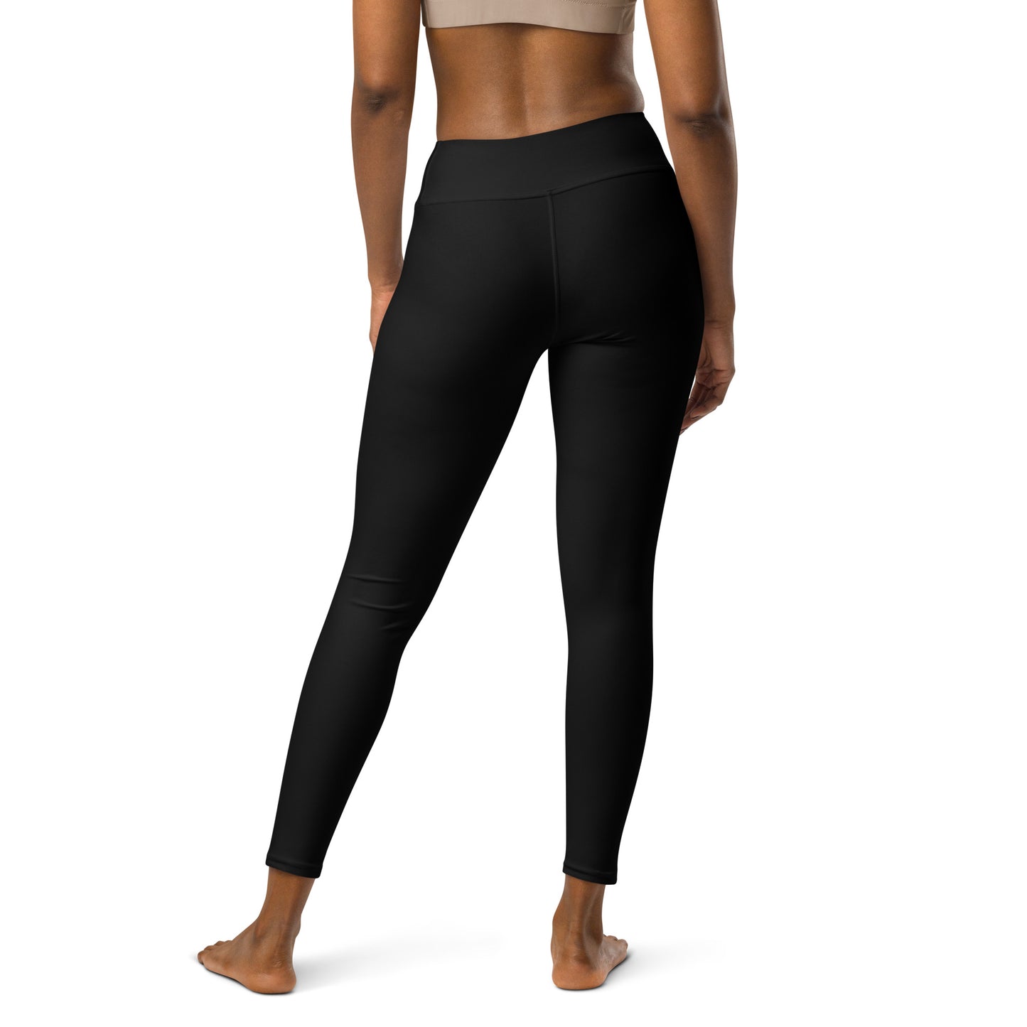 WEALTH Word Cluster Yoga Leggings