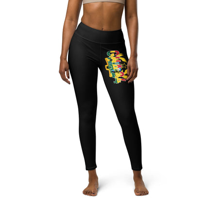 FLOW GHA 24 VERTICAL LOGO Yoga Leggings