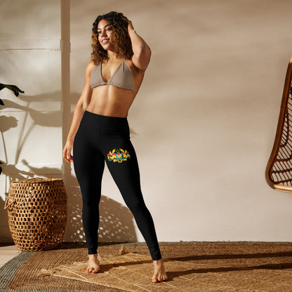 FLOW GHA 24 Yoga Leggings SHORT LOGO