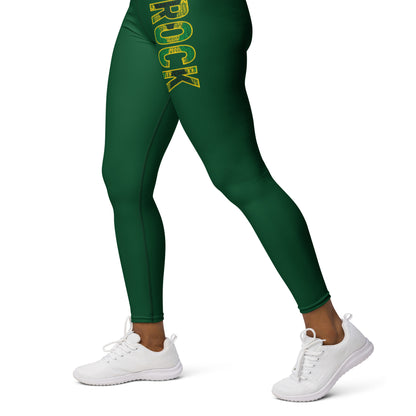 ROCK Jamaica Inspired Word Cluster Yoga Leggings