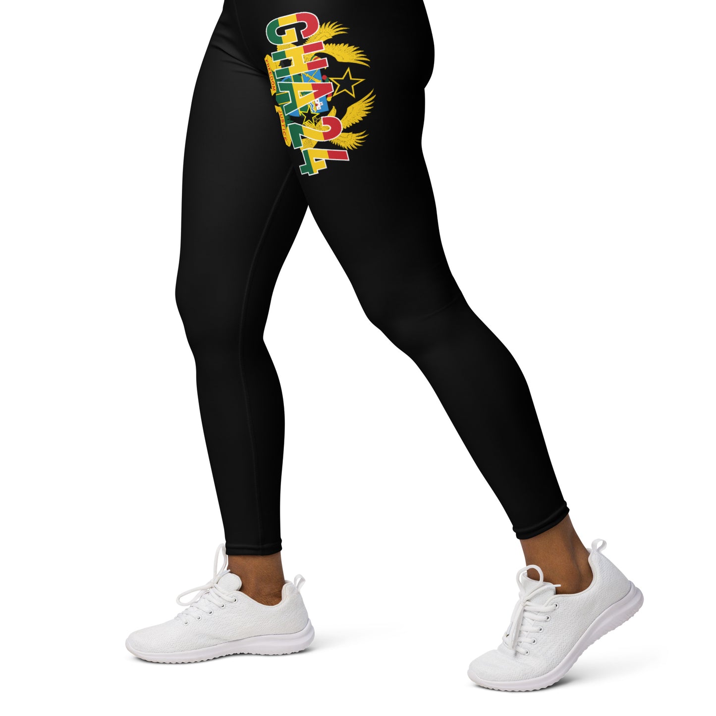 FLOW GHA 24 VERTICAL LOGO Yoga Leggings