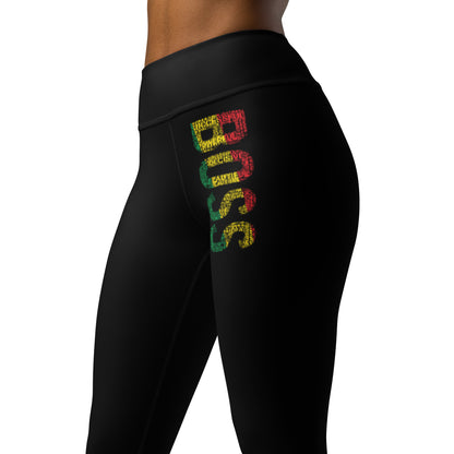 BOSS Word Cluster Yoga Leggings