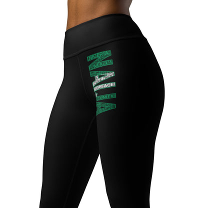 Nigeria NAIJA Yoga Leggings