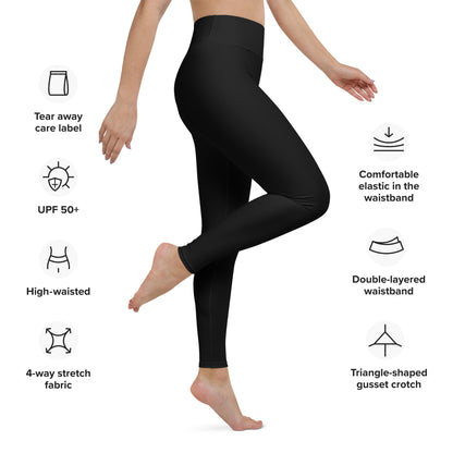 FLOW GHA 24 VERTICAL LOGO Yoga Leggings