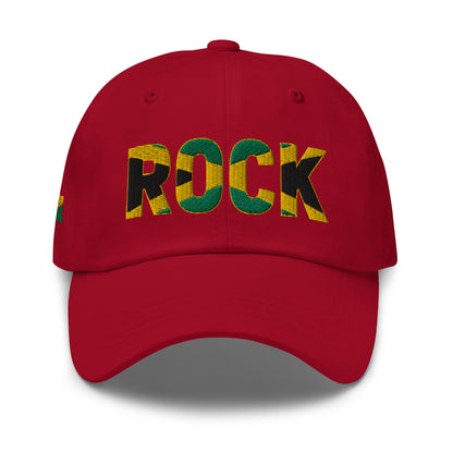 ROCK Jamaican Flag Inspired Dad hat