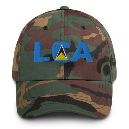 St Lucia Dad hat