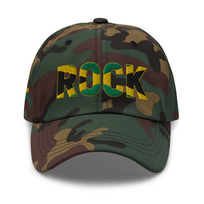 ROCK Jamaican Flag Inspired Dad hat