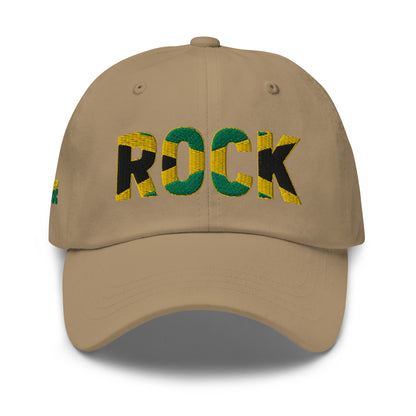 ROCK Jamaican Flag Inspired Dad hat