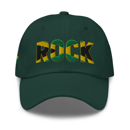 ROCK Jamaican Flag Inspired Dad hat