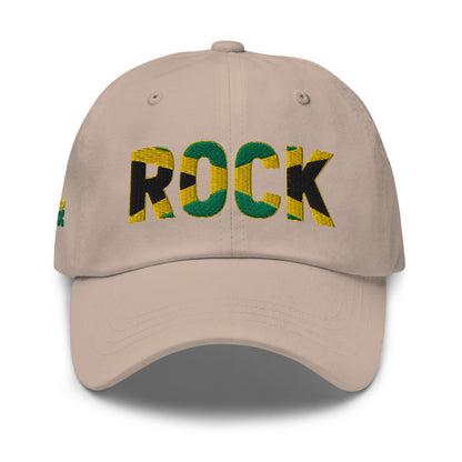 ROCK Jamaican Flag Inspired Dad hat