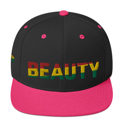 BEAUTY Snapback Hat