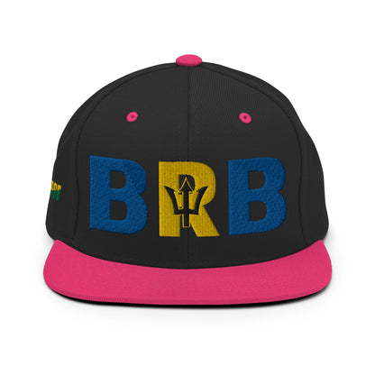 BARBADOS National Flag Inspired Snapback Hat