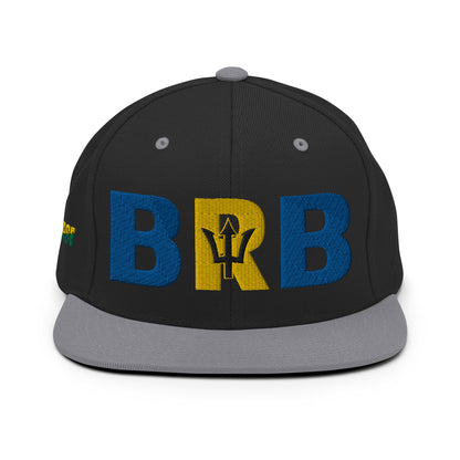 BARBADOS National Flag Inspired Snapback Hat