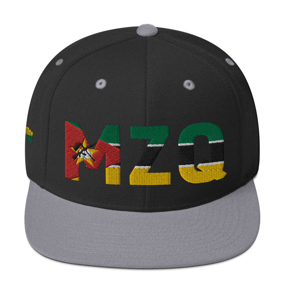 Mozambique Modern National Flag Inspired Snapback Hat