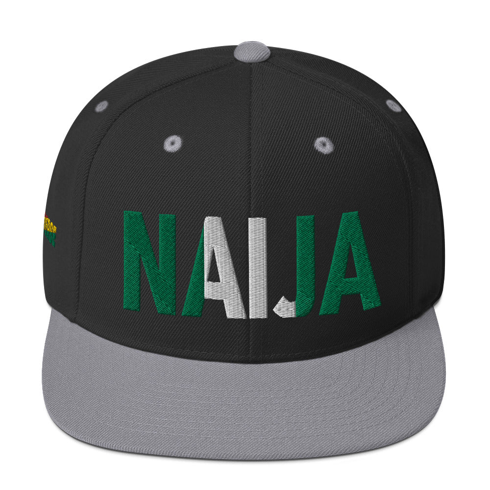 NAIJA National Flag Snapback Hat