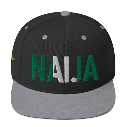 NAIJA National Flag Snapback Hat