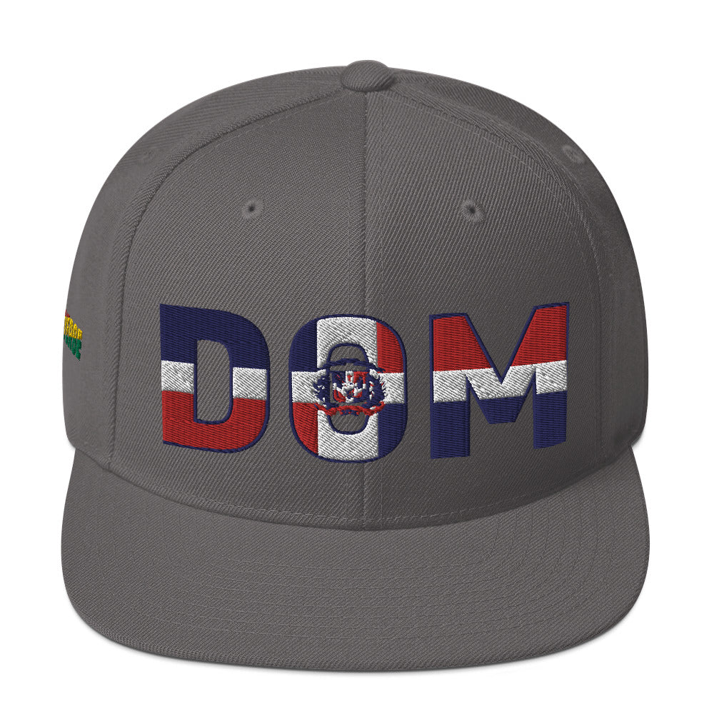 DOMINICAN REPUBLIC National Flag Inspired Snapback Hat