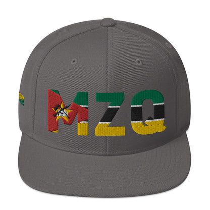 Mozambique Modern National Flag Inspired Snapback Hat