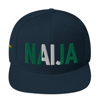 NAIJA National Flag Snapback Hat