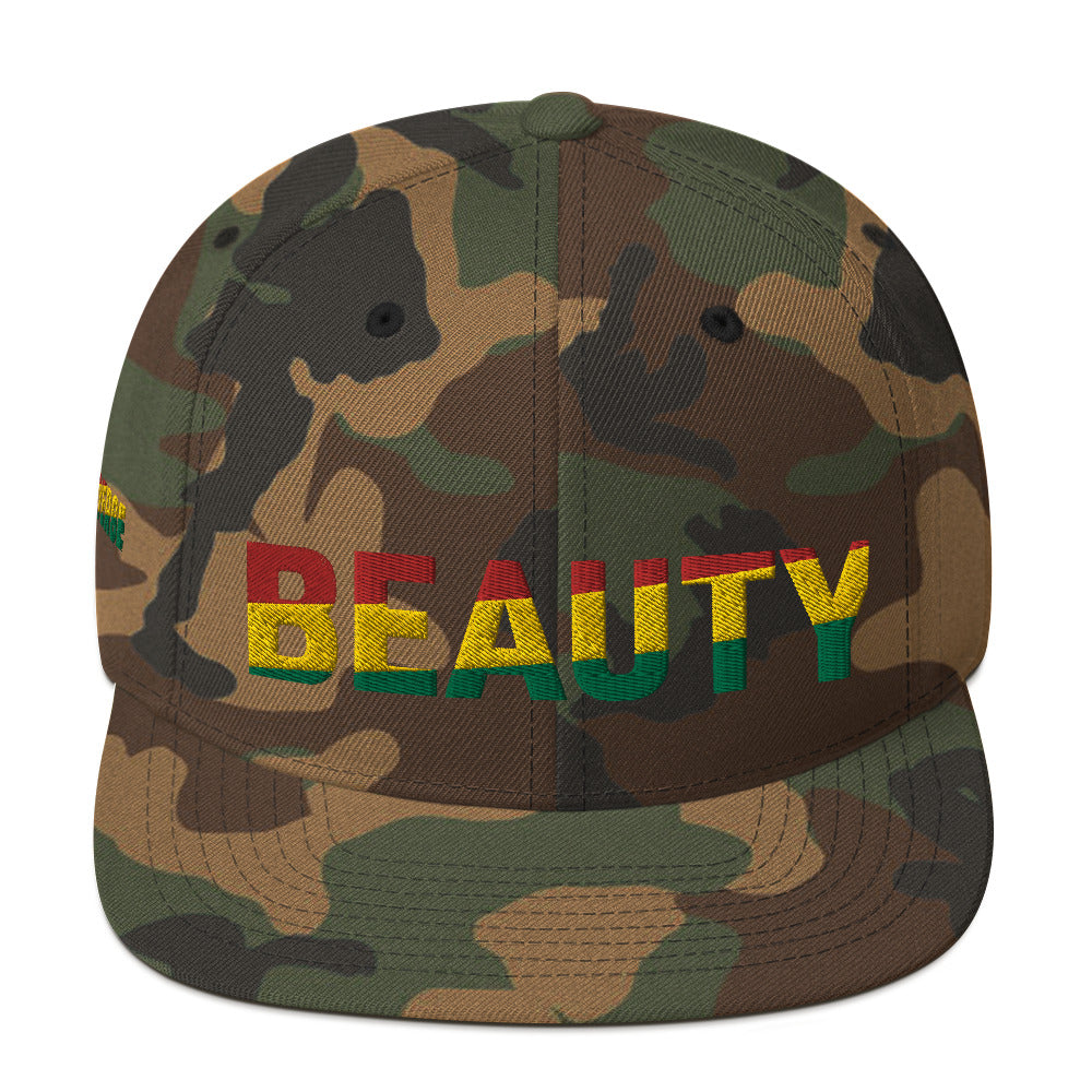 BEAUTY Snapback Hat